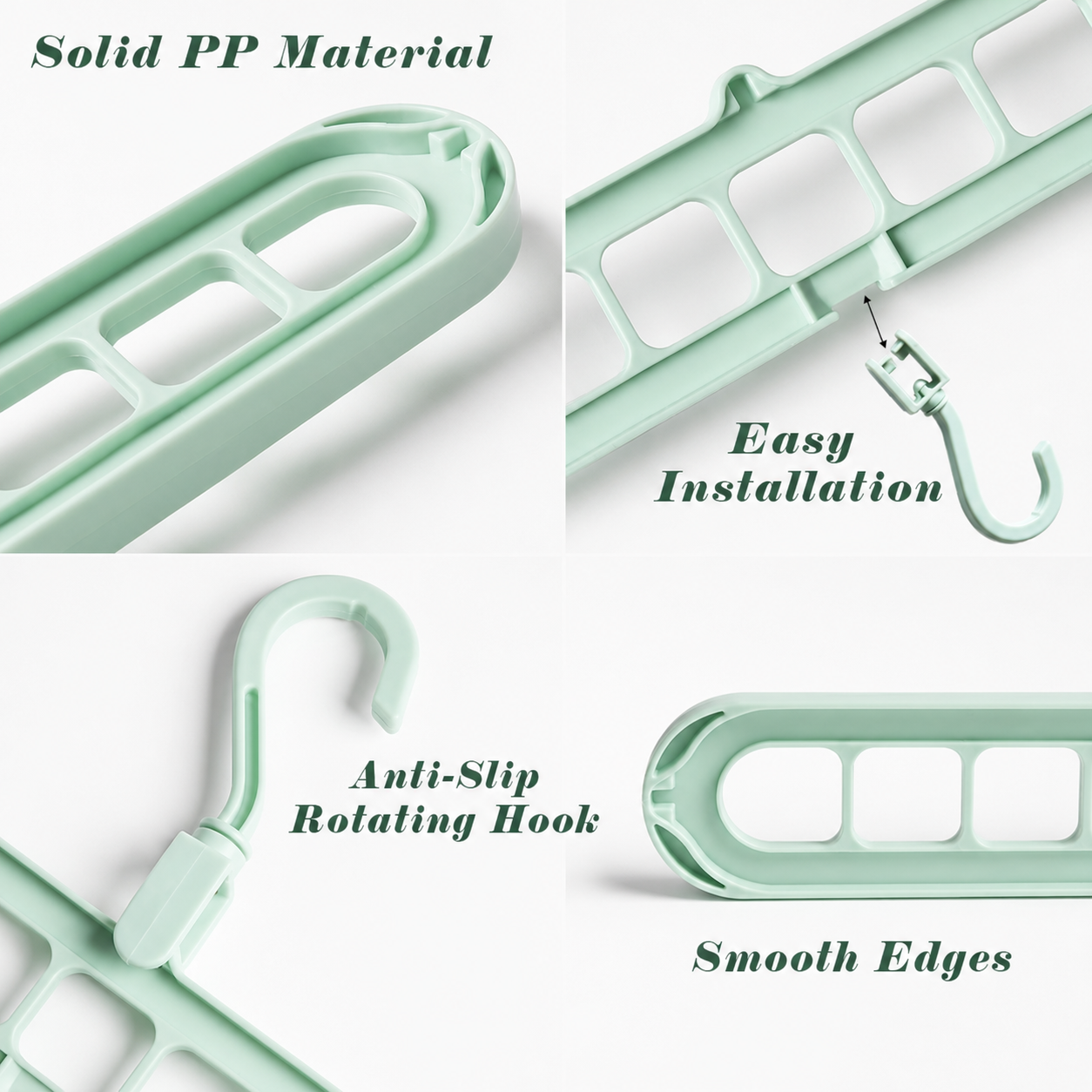 Foldable Space-Saving Hanger Organizer